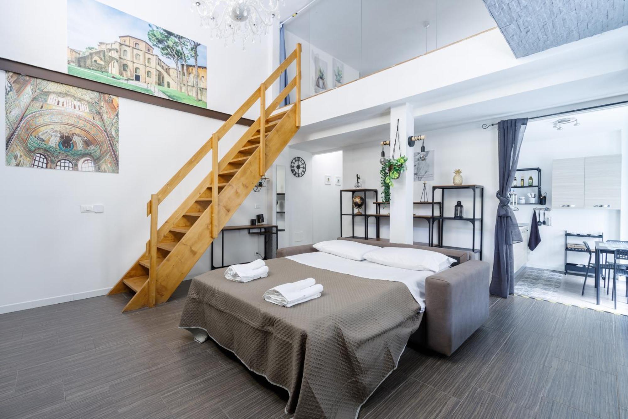 Apartmán Casa Loft Alighieri Centro Ravenna Exteriér fotografie